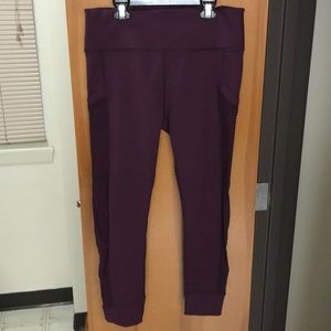 Powerhold Maroon leggings